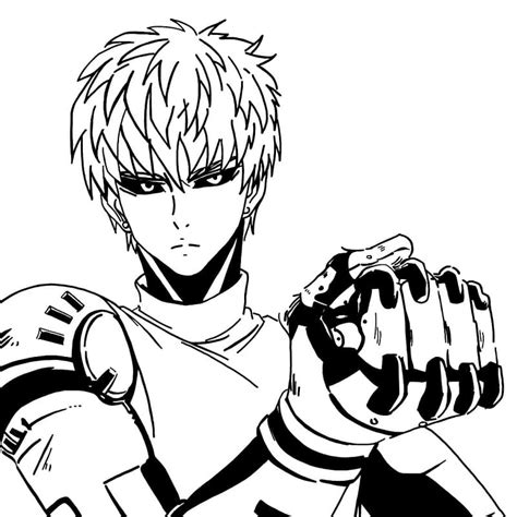Genos One Punch Man Color Page Hot Sex Picture