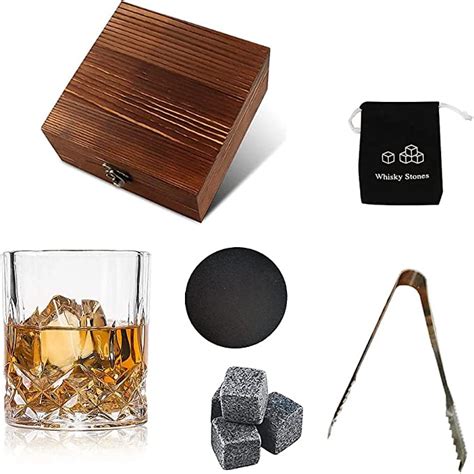 Trixes Kleine Whiskeyglas Geschenkbox Whiskey Probierset Scotch Whiskey Glas Geschenkset Für