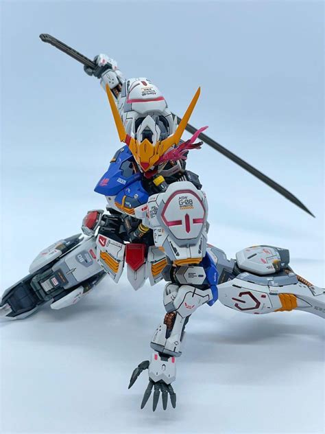 Gundam Barbatos Mg 1100 Custom Assembledmetal Inner Frame Included