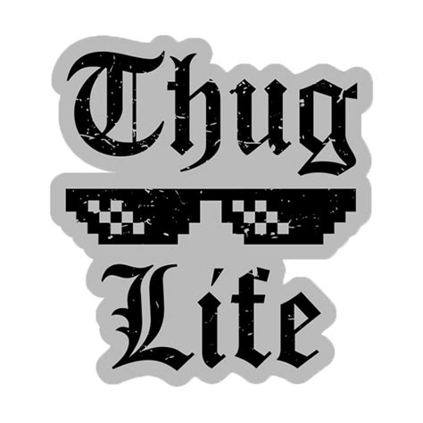 Thug Life Stickernitn