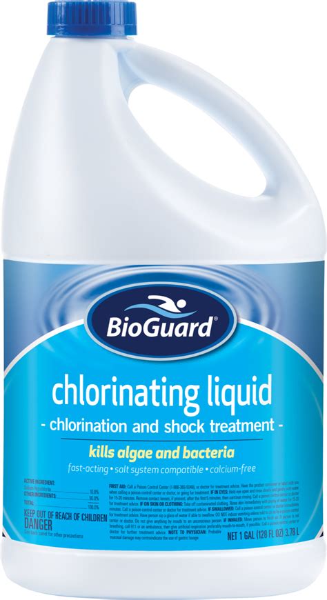 Bioguard Liquid Chlorine 1 Gallon Palmer Pool Sales