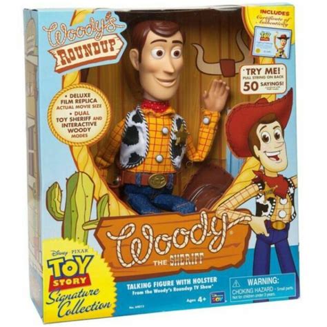 Thinkway Toys Toy Story Signature Collection Woody The Sheriff 16in