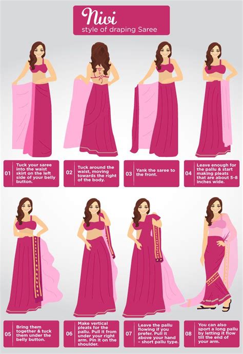 How To Wear A Saree In Different Ways Step By Step Tutorial Saree Draping Styles How To
