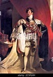 Retrato de Jorge IV del Reino Unido - El rey George IV en la falda ...