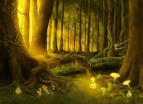 Enchanted Forest By Winterkeep On Deviantart Fantasy Forest