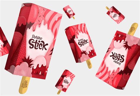 This Popsicle Packaging Comes With Wonderful Illustrations Dieline