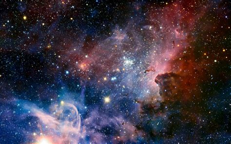 Download 1366x768 Nebula Stars Galaxy Colorful Wallpapers For Laptop
