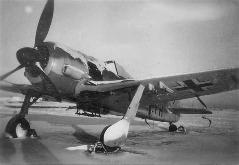 Focke Wulf Fw 190 Winter Ph World War Photos