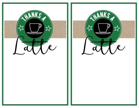 Can you use a barnes and noble gift card at starbucks? Starbucks Teacher Thank You Printable - Paper Trail Design