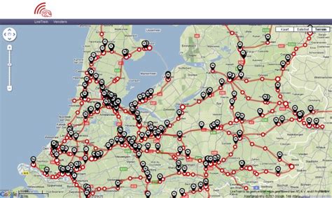 Train Map Of The Netherlands Train Map Travel Inspira