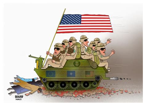 The outreach to the militia could be an attempt to insure against a taliban takeover in kabul. The US and NATO troops leave Afghanistan on 9/11 | Cartoon ...
