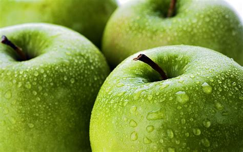 Green Apple Wallpapers Group Fruits Wallpapers For Desktop