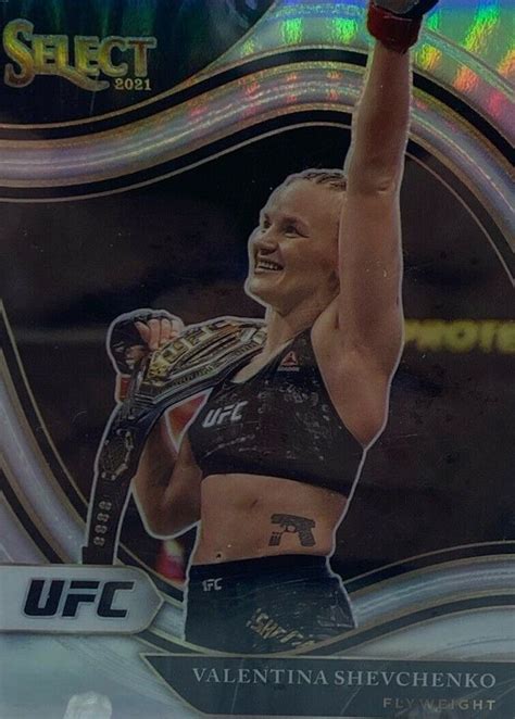 Valentina Shevchenko 2021 Select Ufc 281 Octagonside Silver Raw Price Guide Sports Card Investor
