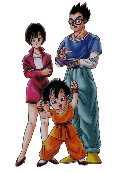 Gohan Videl E Pan By Onepiece On DeviantArt Personajes De Dragon Ball Personajes De Goku