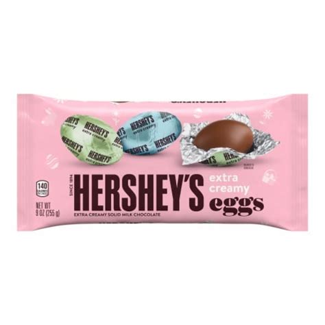 Hersheys Extra Creamy Milk Chocolate Eggs Easter Candy Bag 1 Bag 9