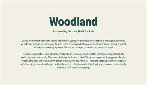 Woodland Logo And Brand Identity By Andrew Shamen 🇺🇦 On Dribbble