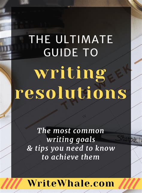 The Ultimate Guide To Writing Resolutions Tips You Need To Know