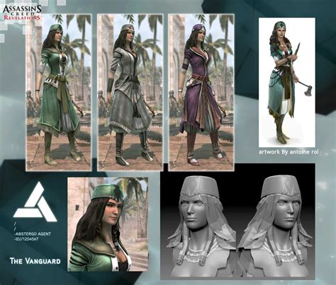 Assassins Creed Revelations Multiplayer Characters Zbrushcentral