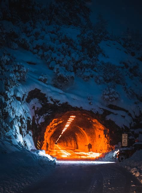 Road Tunnel In Mountain Photo Free Image On Unsplash