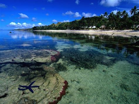 Fijis Stunning Coastline 1600x1200 Paradise Places Island