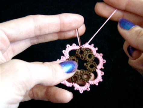Two Color Needle Tatting With Pictures Instructables