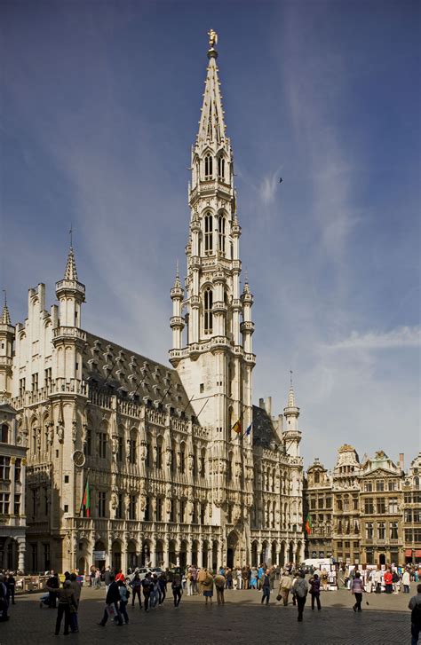 Hôtel De Ville De Bruxellesstadhuis Van Brusselbrussels City Hall