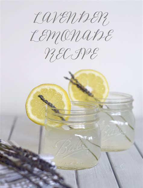 Lavender Lemonade Recipe Public Lives Secret Recipes