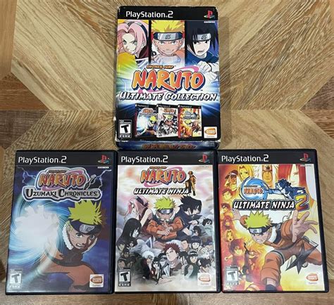 Ps Naruto Ultimate Collection Video Gaming Video Games Playstation On Carousell