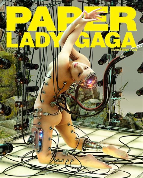 Lady Gaga Strips Totally Naked For Paper Magazine Cover The Irish Sun The Irish Sun