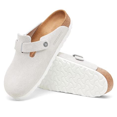 Stussy Boston Suede Suede Leather Bone Birkenstock