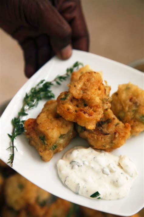Stamp And Go Salt Cod Fritters Recipe Jamaican Recipes Fritter
