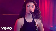 Lorde - Yellow Flicker Beat (in the Live Lounge) - YouTube