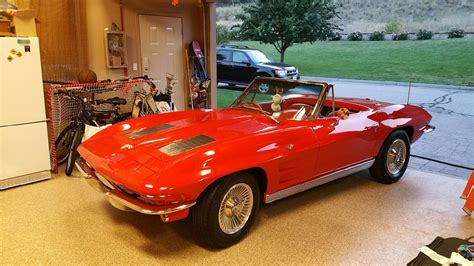 1963 Chevrolet Corvette Roadster Red On Red 4 Speed Frame Off Restoration