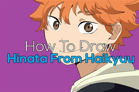 How To Draw Hinata From Haikyuu Drawkad
