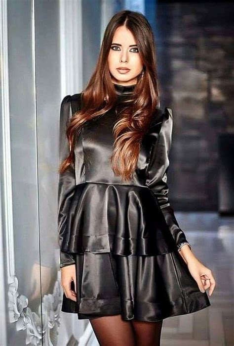 Wonderful Leather Dress Design Ideas 33 Satin Dresses Cute Dress