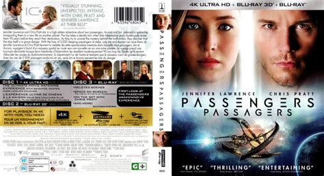 Passengers 2016 4k3d Blu Ray Cover And Labels Dvdcovercom
