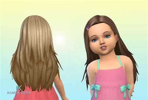 Monica Hairstyle For Toddlers Clips Mystufforigin Sims 4 Hairs