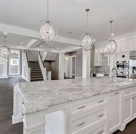 34 Lovely Luxury White Kitchen Design Ideas Looks Classy Home Decor