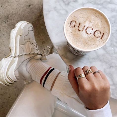 Gucci Coffee Foodie Fashion Designer Aesthetic Boujee Aesthetic