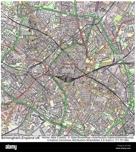 Map Birmingham Stock Photos And Map Birmingham Stock Images Alamy