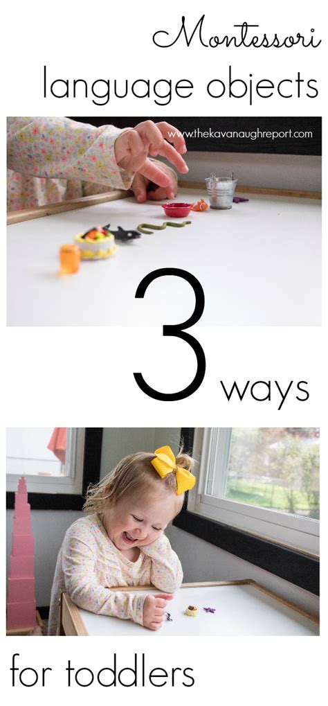 Check out my book, play and learn toddler activities. 3 Ways to Use Montessori Language Objects with Toddlers