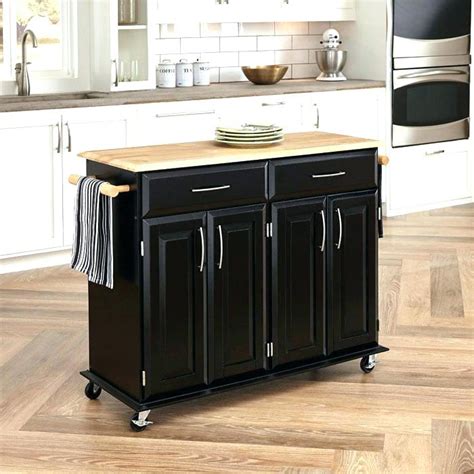 Movable Kitchen Island With Breakfast Bar 2 In 1 Functionality And