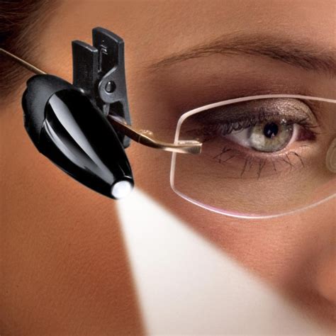 Ring headboard reading light (warm/cool). Clip-On LED Reading Light for Glasses