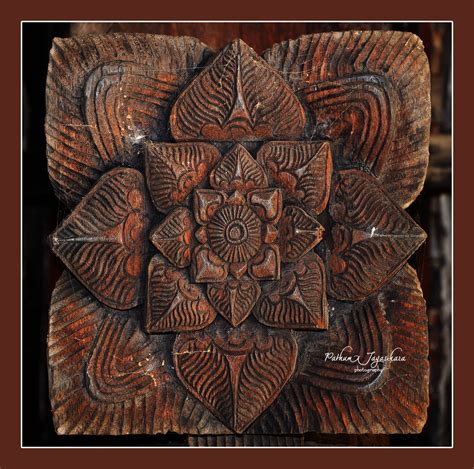 Ancient Embekke Wood Carving Pathum Jayasekara Flickr