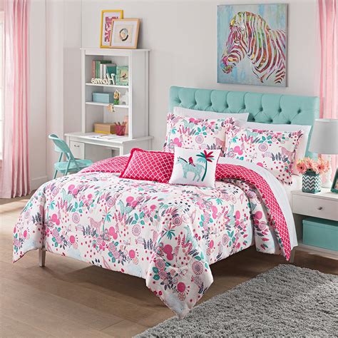 We researched the best comforter sets that'll instantly upgrade your bed with style and comfort. Buy LO 2 Piece Girls Teal White Geometric Printed ...