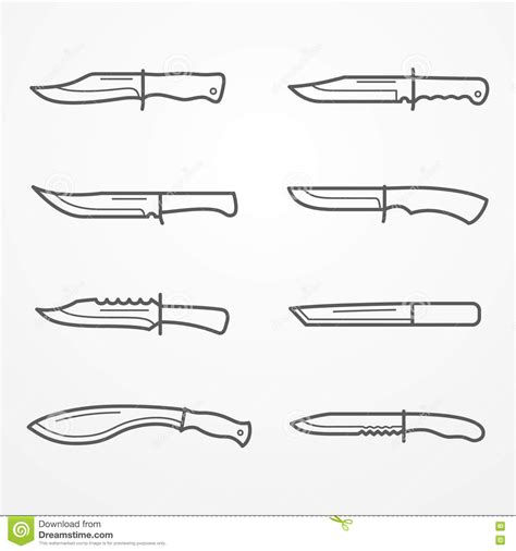 Si estás buscando comprar un cuchillos de combate, has llegado en lugar adecuado.cómo sabrás, esta clase de herramienta cotidiana son usados en muy diferentes ámbitos, tanto de la cocina, cómo en otras tareas profesionales o simplemente para un uso diario en diferentes situaciones. Colección Del Cuchillo Del Combate Stock de ilustración ...