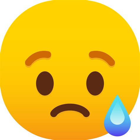 Crying Face Emoticon 19782660 Png