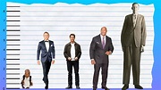 How Tall Is Daniel Craig? - Height Comparison! - YouTube