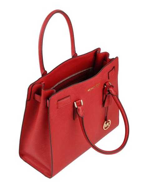 Red Michael Kors Backpack Purse