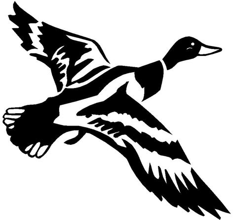 Nr108 Flying Duck Goose Decal Vinyl Sticker For Laptop Wall Window